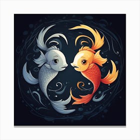 Koi Fish 3 Canvas Print