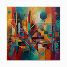 Abstract Painting 335 Canvas Print