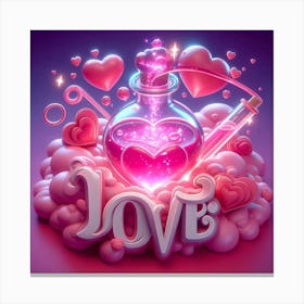 Love Potion 5 Canvas Print