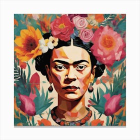 Frida Kahlo 48 Canvas Print
