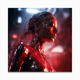 Cyborg 7 Canvas Print