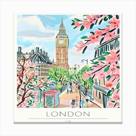 London - Big Ben Canvas Print