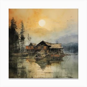 Oil painting 3 Canvas Print