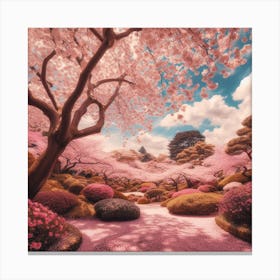 Cherry Blossoms 1 Canvas Print