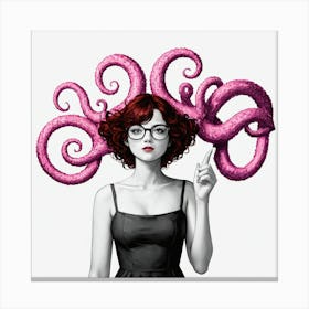 Octopus 5 Canvas Print