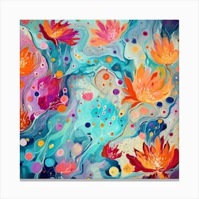 Water Lilies Canvas Print