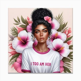 I Too Am Her 2 Canvas Print