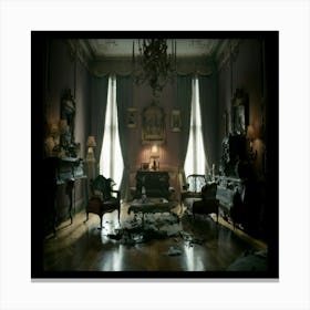 Room In A House Canvas Print