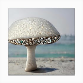 Diamond Mushroom Canvas Print