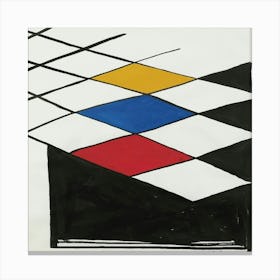 Faux Vitraux (1970) Canvas Print