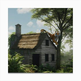 Ruins In The Jungle2 Canvas Print