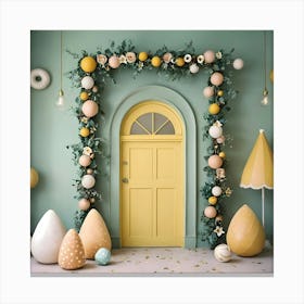 Easter Decor 3 Canvas Print