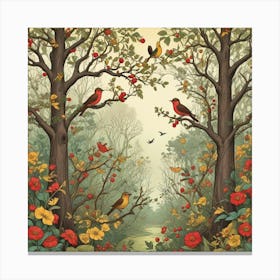 Magical Meadow Serenity In The Meadow (2) Canvas Print