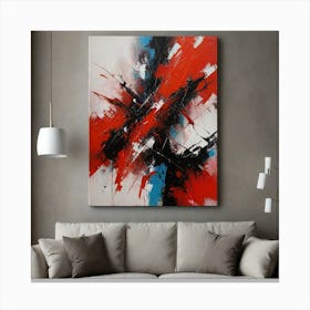 Abstract Painting Canvas Print