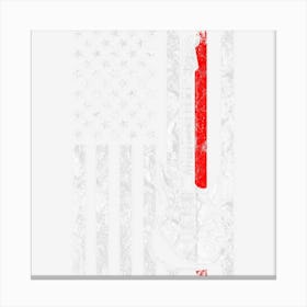 Trending Guitar Usa Flag Patriotic Guitar Lover Us Flag Canvas Print