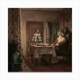 Vintage Christmas 33 Canvas Print