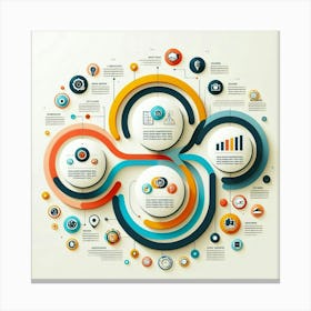 Infographic Design 2 Canvas Print