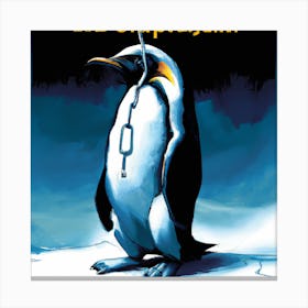 Bad Penguin Canvas Print