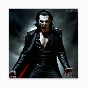 Dracula 12 Canvas Print