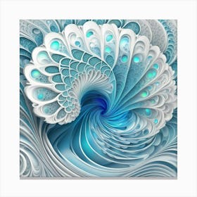 Abstract Fractal Art Canvas Print