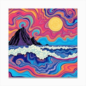 Psychedelic Painting 2 Canvas Print