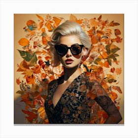 Firefly Hyper Opulent, Collage, Potpourri, Scraps, Sophisticated, Light Skin, Black Woman, Mini Coat Canvas Print