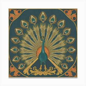 Peacock 28 Canvas Print