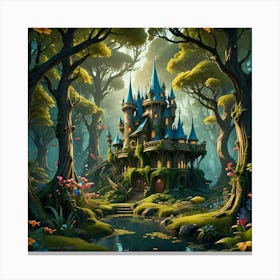 Fairytale Castle Canvas Print