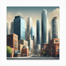 Cityscape Canvas Print