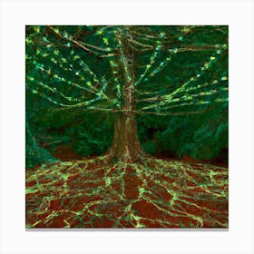 Lumiroots 003 Canvas Print