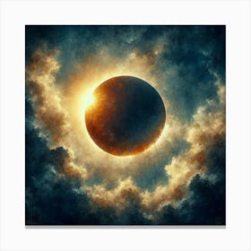 Eclipse Of The Sun 2 Canvas Print