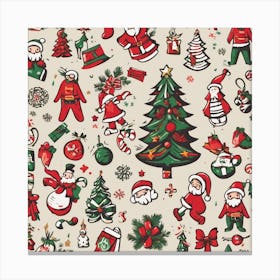 Santa'S Workshop Canvas Print