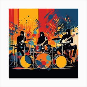 Rock Band Canvas Print