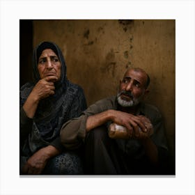 Egyptian Street Canvas Print