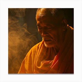 Buddhist Monk 3 Canvas Print