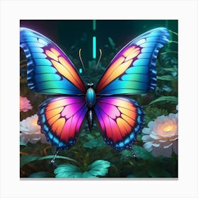 Colorful Butterfly Canvas Print