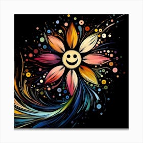 A smile flower Canvas Print