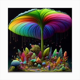 Mushroom Canvas Print