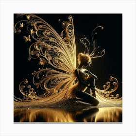 Golden Fairy 2 Canvas Print