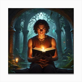 Radiation Of Knowledge Canvas Print