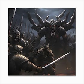 Dungeons And Dragons Canvas Print