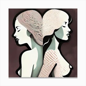 Equal Love Canvas Print