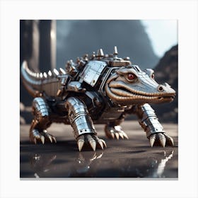 Alligator Robot Canvas Print