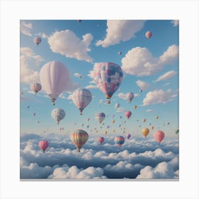 Whimsical Sky 2 Canvas Print