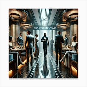 An Elegant Dining Experience At The Syndicate S V Canvas Print