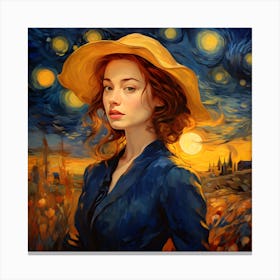 Starry Night 1 Canvas Print