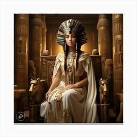 Egyptian Queen Canvas Print