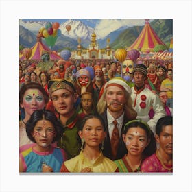 'The People' Canvas Print