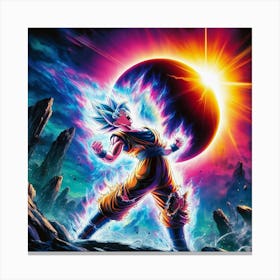 "Goku Warrior Focus" [Risky Sigma] Canvas Print