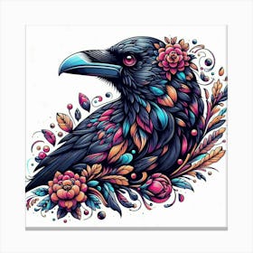 Crow 1 1 Canvas Print